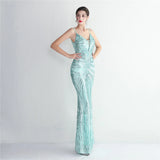 Arabella Sequin Mermaid Gown Dress