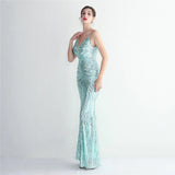 Arabella Sequin Mermaid Gown Dress