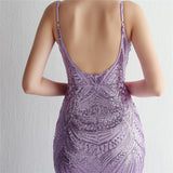 Arabella Sequin Mermaid Gown Dress
