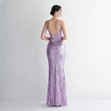 Arabella Sequin Mermaid Gown Dress