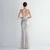 Arabella Sequin Mermaid Gown Dress