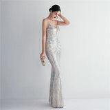 Arabella Sequin Mermaid Gown Dress