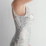 Arabella Sequin Mermaid Gown Dress