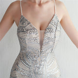 Arabella Sequin Mermaid Gown Dress