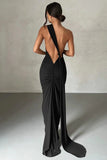 Galadriel One Shoulder Backless Gown Dress