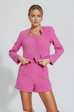 Jamie Pink Woolen Two Piece Set