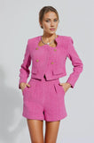 Jamie Pink Woolen Two Piece Set