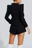 Lenna Wollen Two Piece Blazer Set