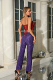 Nerys Sequin Top and Pants Two Piece Set