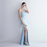 Raquel One Shoulder Cut Out Gown Dress