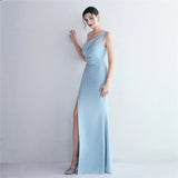 Raquel One Shoulder Cut Out Gown Dress