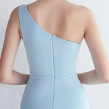 Raquel One Shoulder Cut Out Gown Dress