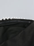 Tara Strapless Pearls Embellished Gown Dress