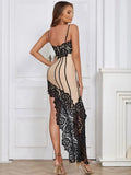 Willow Asymmetric Bandage Lace Dress