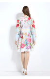 Shea Floral Long Sleeve Summer Dress