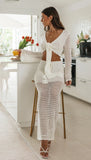 Vivi Knit See Through Two Piece Set