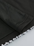 Tara Strapless Pearls Embellished Gown Dress