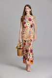 Emy Summer Flower Embroidered Lace Dress