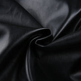 Ash Cropped Vegan Leather Jacket - SunsetFashionLA
