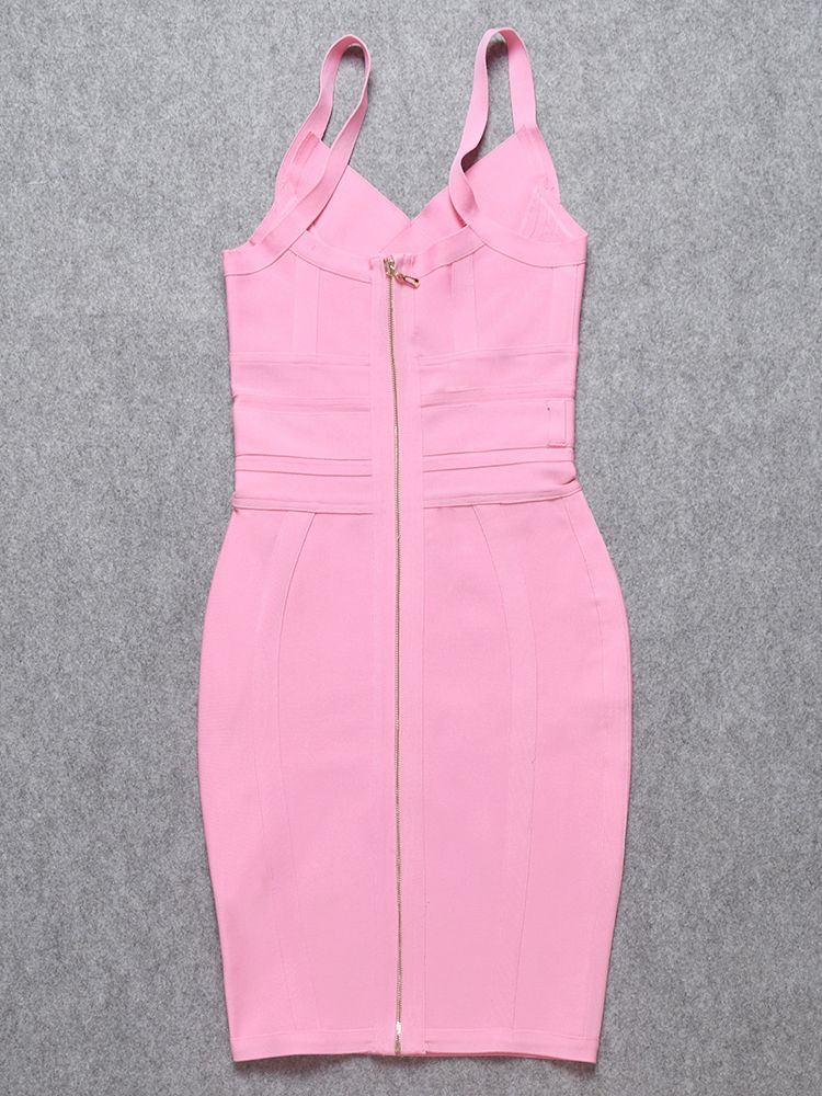 light pink bandage dress 'The OG' Pink Icing Mini Bandage Dress