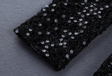 Black Sequin Blazer Dress - SunsetFashionLA