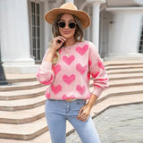 Calliope Heart Love Knit Sweater