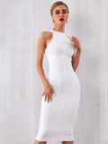 Damara Elegant Bodycon Bandage Dress - SunsetFashionLA