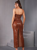 Elanor Sequin Gown Dress - SunsetFashionLA