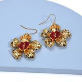 Flower Beads Drop Earrings - SunsetFashionLA