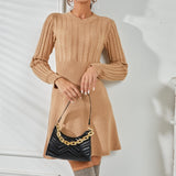 Isarra Knit Sweater Dress - SunsetFashionLA