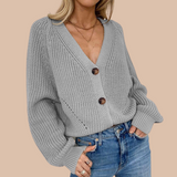 Rya Loose Knit Cardigan - SunsetFashionLA