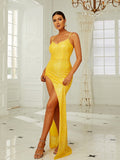 Saorise Sequin Gown Dress - SunsetFashionLA