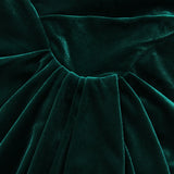 Velvet Pleated Bodycon Dress - SunsetFashionLA