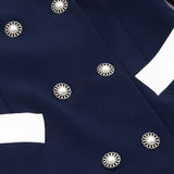 Renee Navy Blue Blazer Dress
