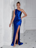 Devina One Shoulder Gown Dress