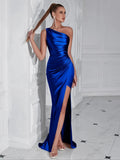 Devina One Shoulder Gown Dress