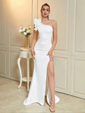 Royce One Shoulder Gown Dress