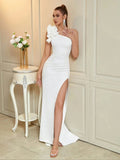 Royce One Shoulder Gown Dress