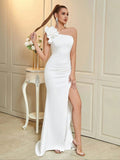 Royce One Shoulder Gown Dress