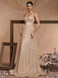 Lamary Sequin Gown Dress